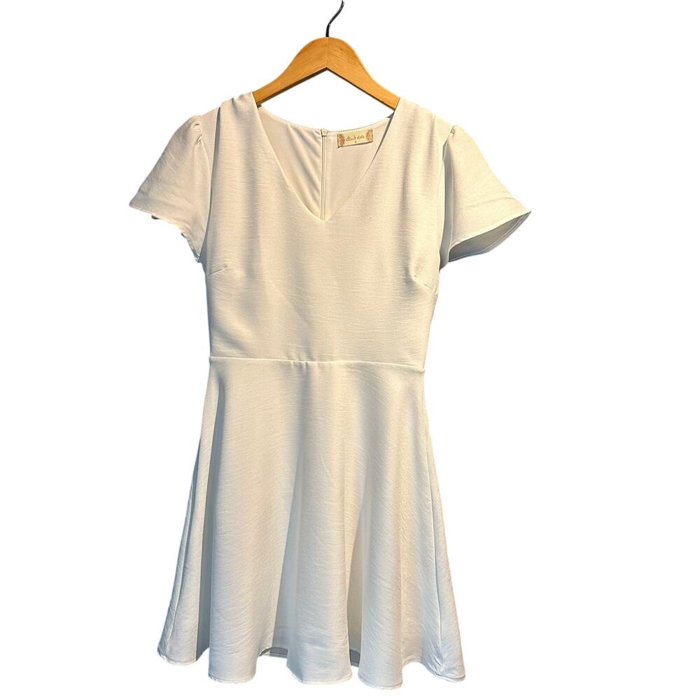 Altard State Size Small White Party Mini Micro Short fit and flare graduation